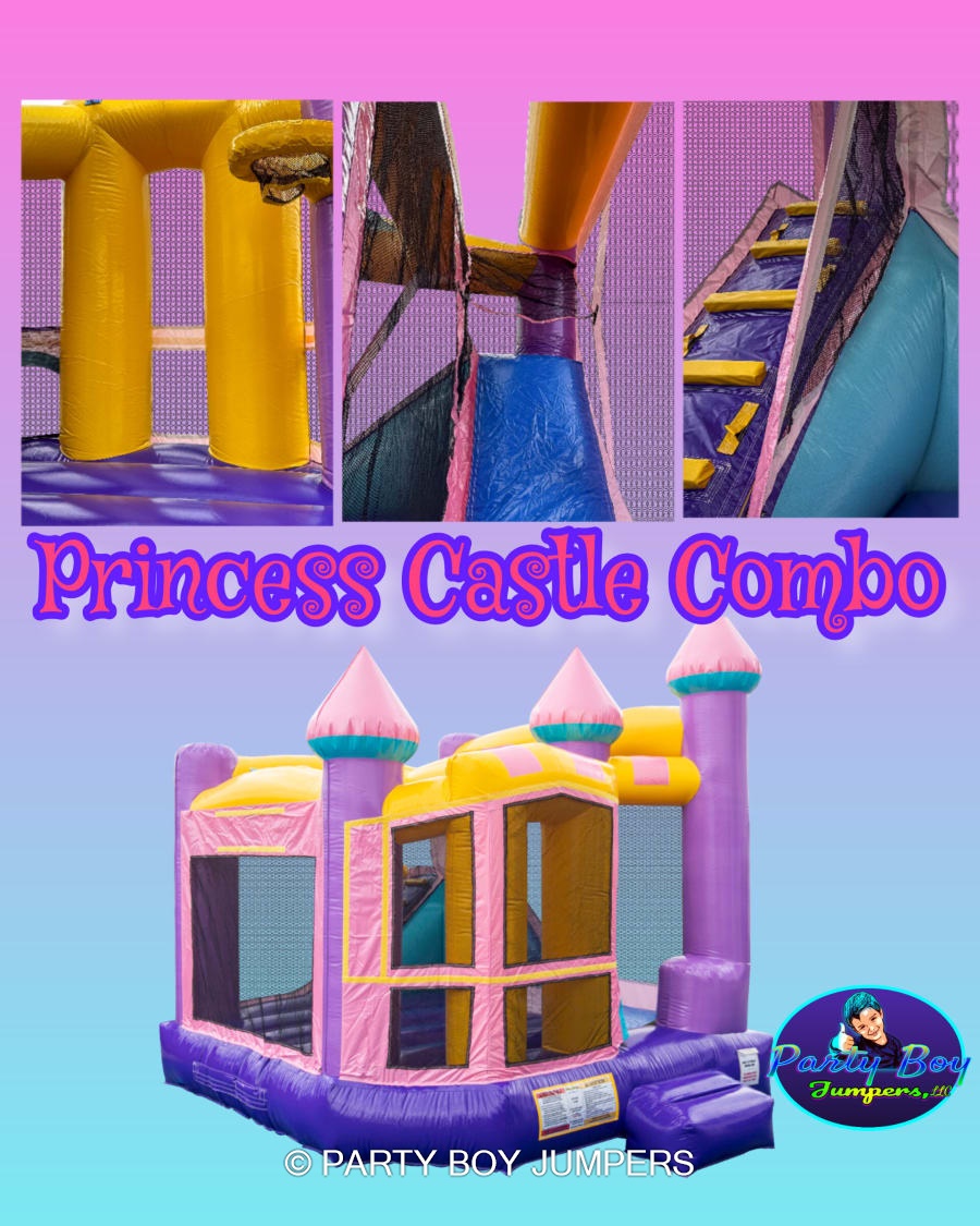 Bounce & Slide Combos Best Party RentalsJumpers w/Slide, Water